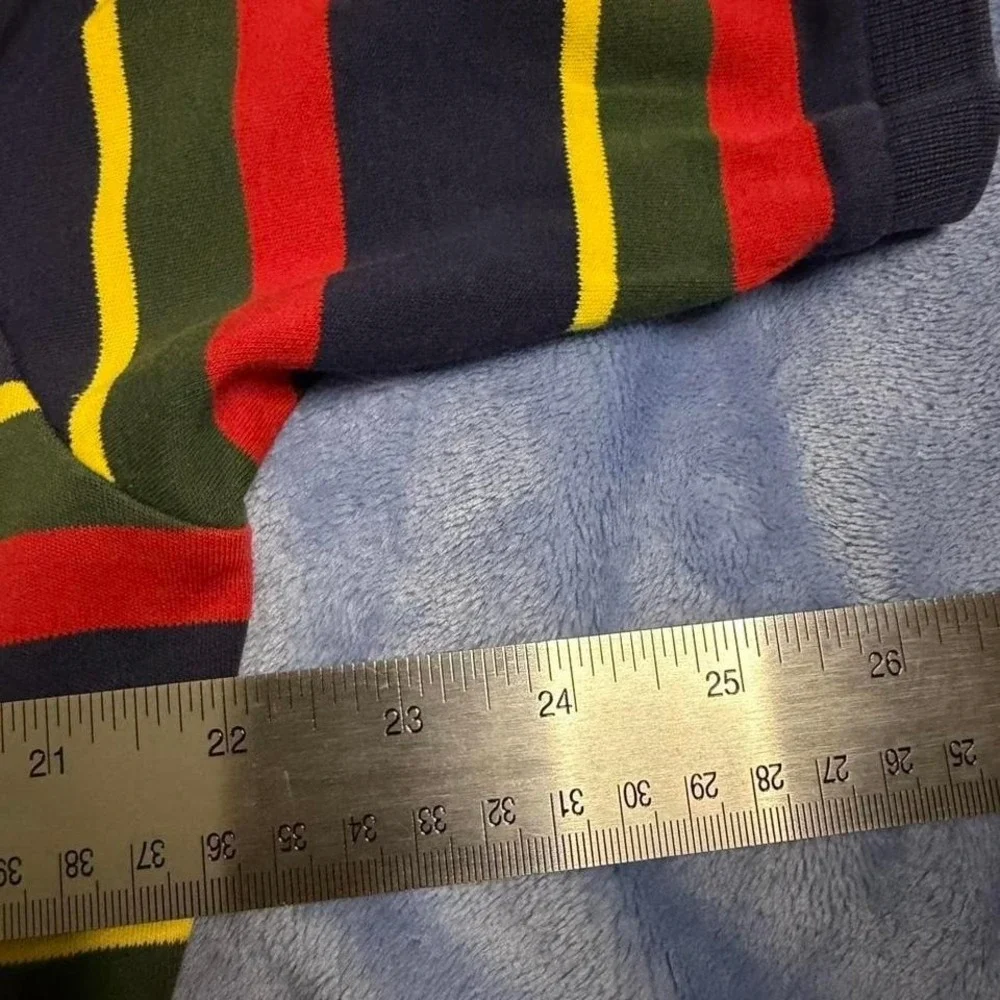 Vintage Rasta polo shirt with embroidered logo men size‎ L
